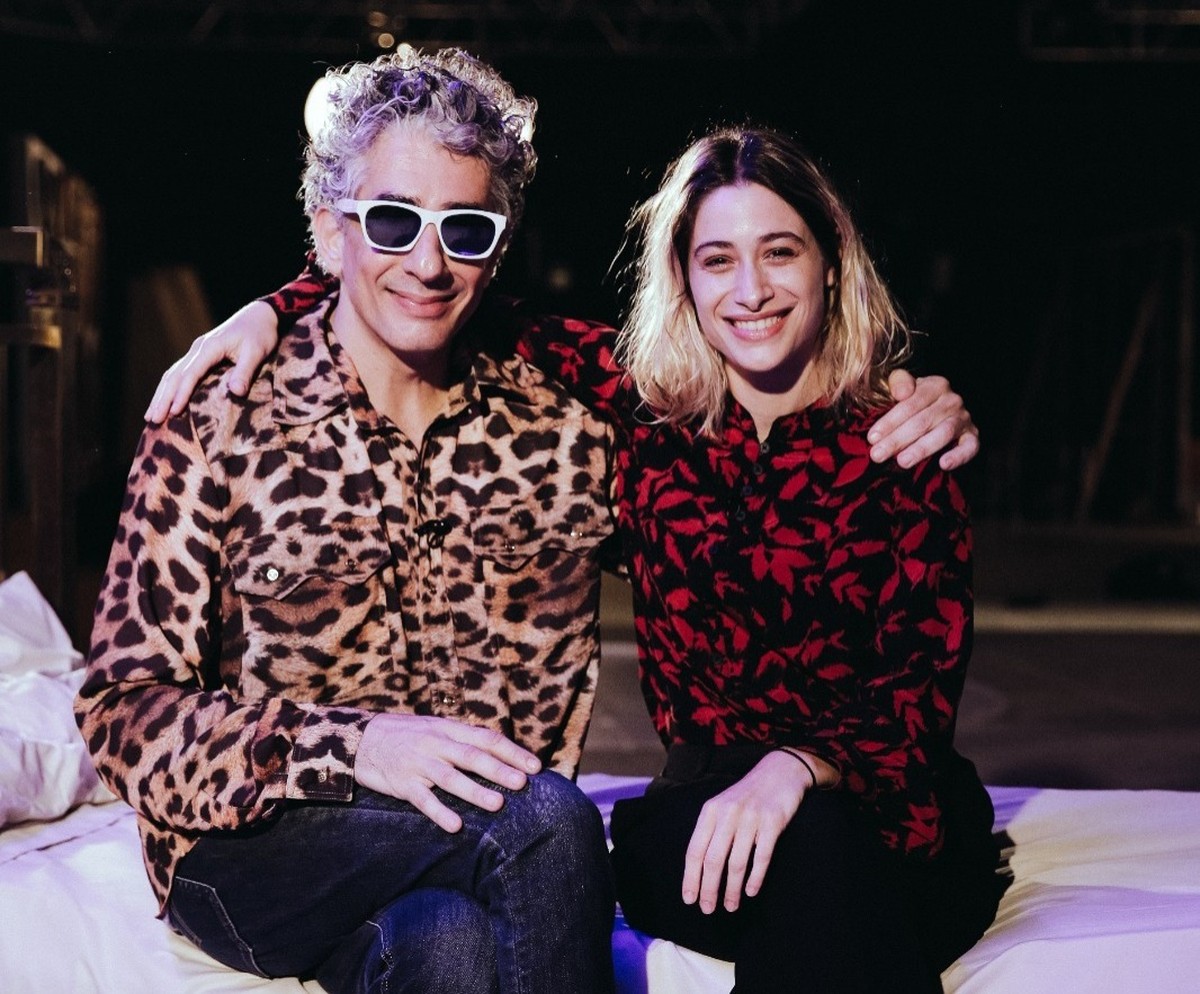 Luisa Arraes compartilha sua experiência com claustrofobia em entrevista reveladora Michel Melamed e Luisa Arraes (Foto: Divulgação/Asafe Ghalib)