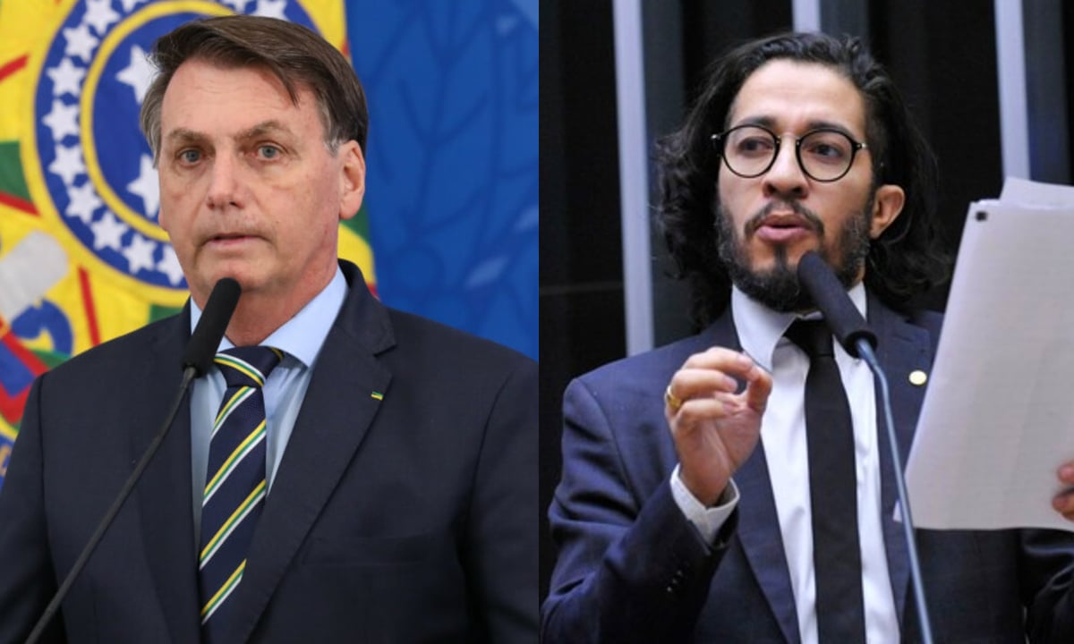 Justiça determina retirada de postagem que acusa Jean Wyllys de ataque a Bolsonaro O ex-presidente Jair Bolsonaro e ex-deputado Jean Wyllys. (Foto: PR/Câmara dos Deputados)