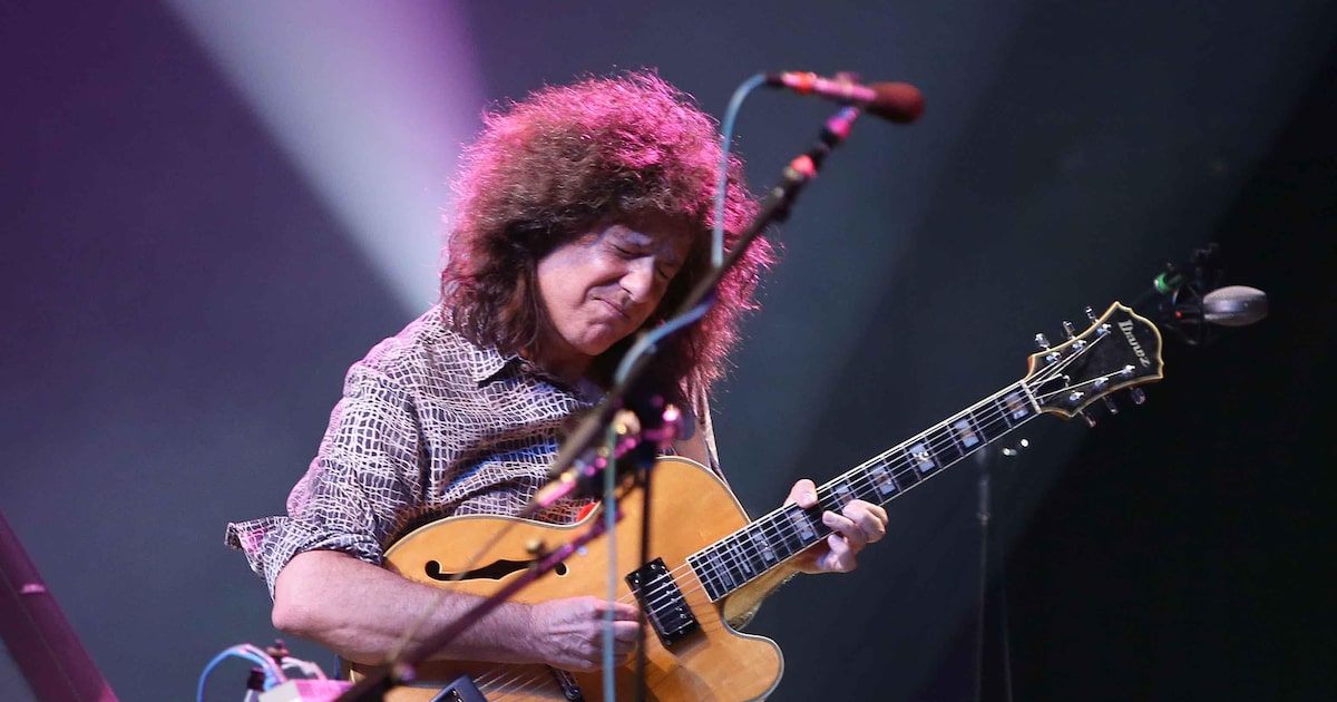 Guitarristas encantam com suas melhores performances no jazz e conquistam fãs Pat Metheny Band, referência do jazz guitar, se apresentando em São Paulo em 2013 (Foto: José Patricio / Estadão)