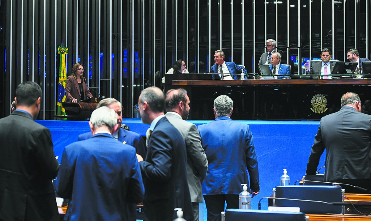 Planalto busca minimizar impactos da CPI do INSS em meio a crise política Parlamentares em plenário: com o fim do recesso, partidos devem concluir indicações de nomes para a CPI (Foto: Carlos Moura/Agência Senado)