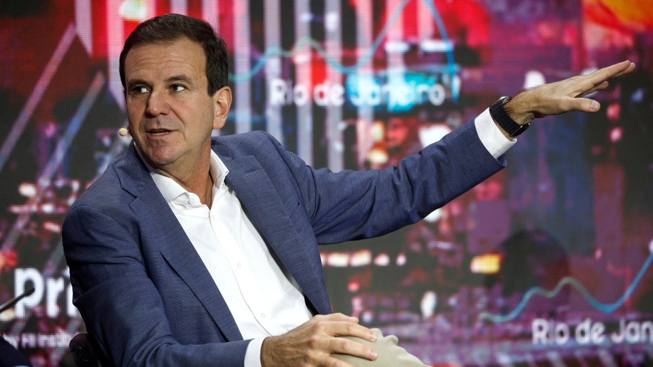 Eduardo Paes define perfil ideal de vice para sua candidatura ao governo Prefeito do Rio de Janeiro, Eduardo Paes (PSD): em busca de aliados fortes no interior (Foto: Dado Galdieri/Bloomberg/Getty Images)