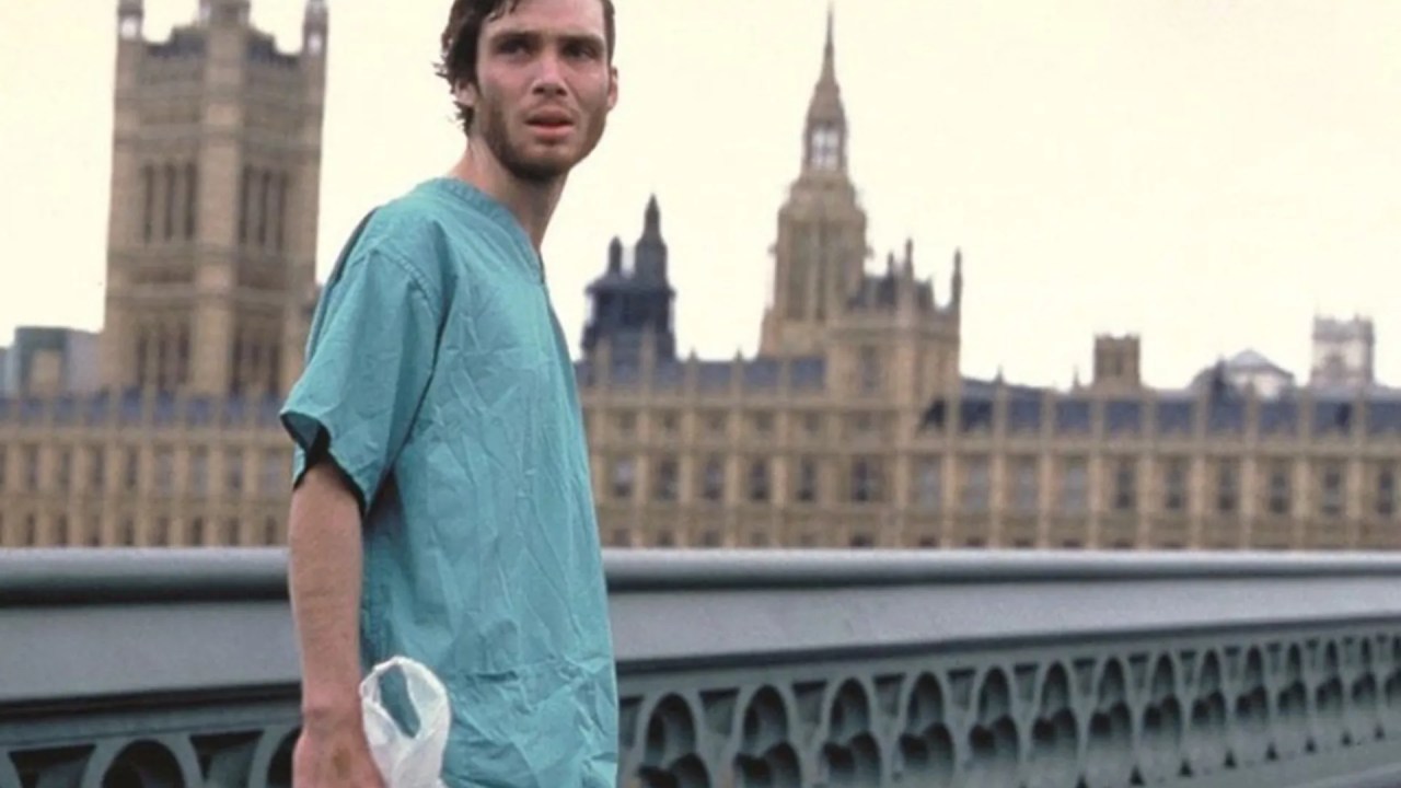 Cillian Murphy no filme 'Extermínio' de 2002 - (Foto: Divulgação)