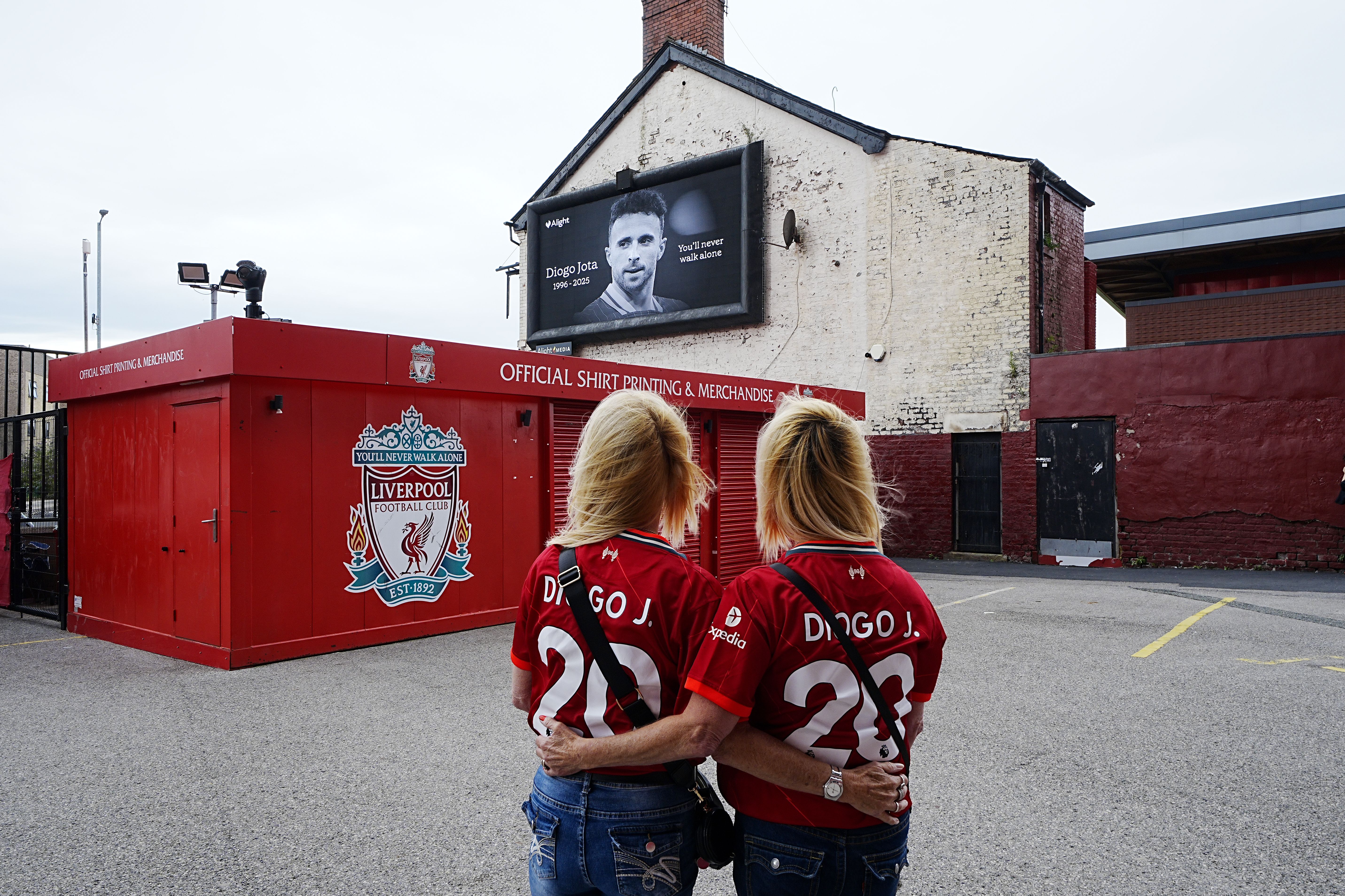 Diogo Jota se destaca como símbolo de resiliência no Liverpool em tempos difíceis Foto: Reprodução