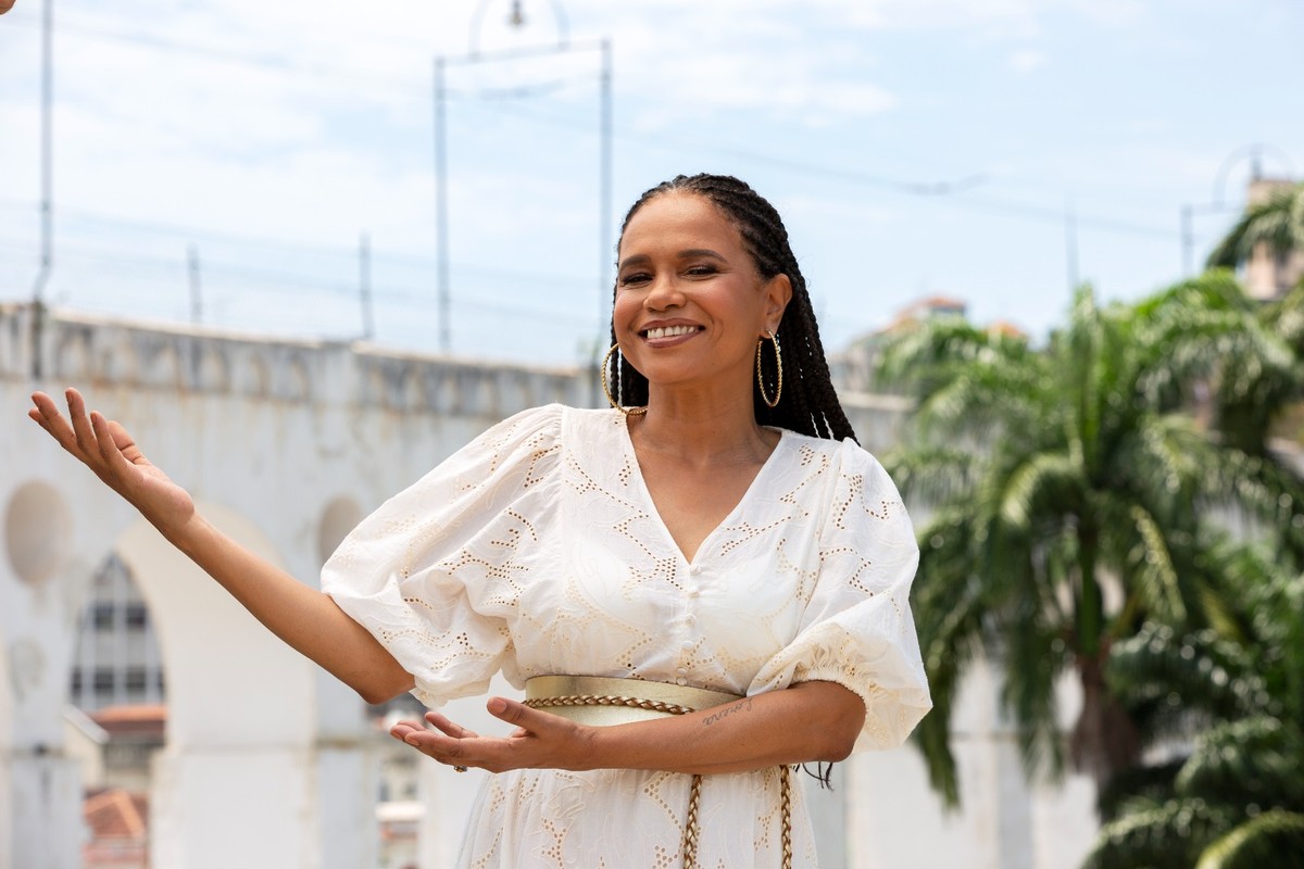 Teresa Cristina apresenta show inédito com músicas de Zeca Pagodinho na Marina da Glória Teresa Cristina é atração do Festival de Inverno da Marina da Glória (Foto: Divulgação)