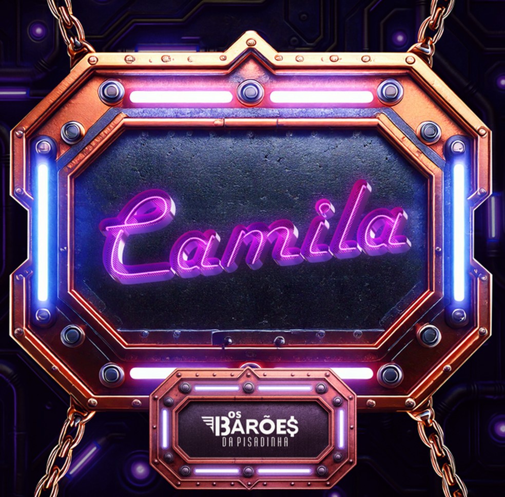Single 'Camila', dos Barões da Pisadinha — Foto: Divulgação