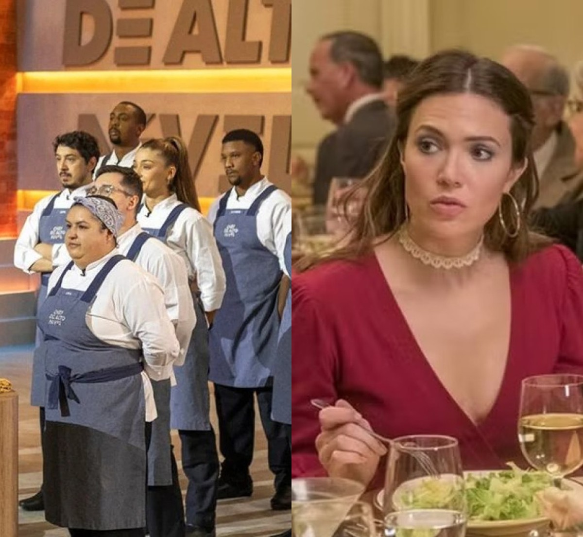 Chef de alto nível e This is us (Foto: Reprodução/TV Globo)