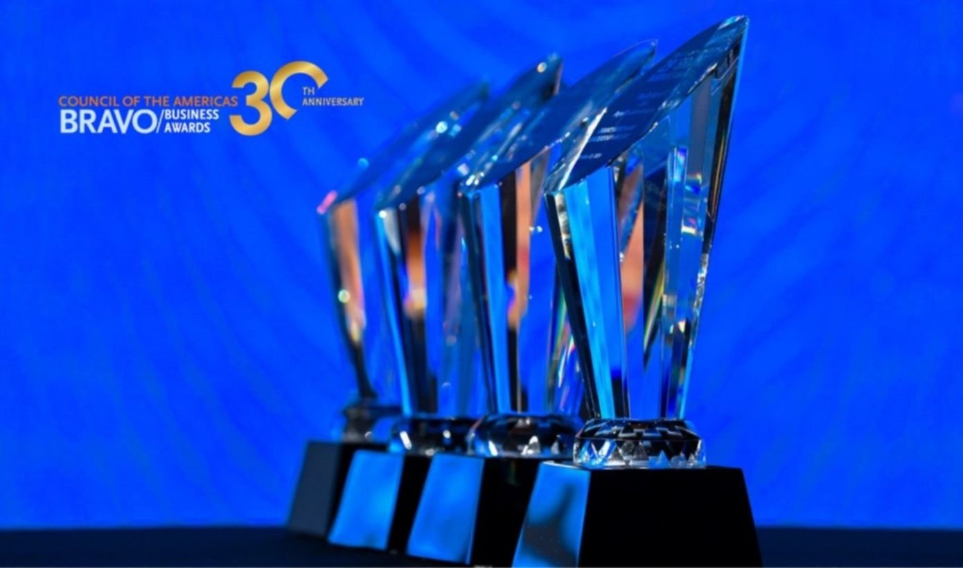 BRAVO Business Awards homenageia líderes da América Latina em 30 anos de história Mercado Livre, Embraer, FedEx e CMI são destaque em evento nos EUA (Foto: Bravo/Divulgação)