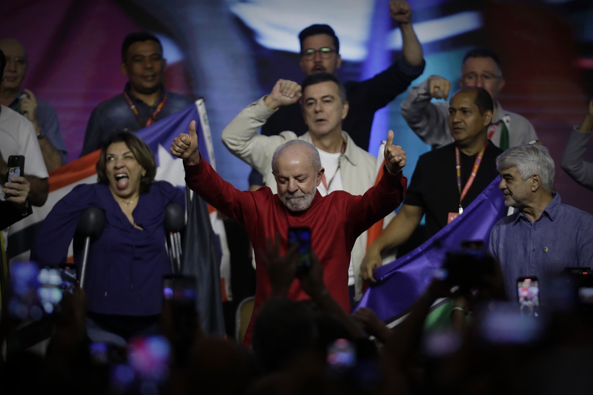 Lula pede ao PT foco em eleições de 2026 e critica desempenho passado do partido Lula em evento do PT em Brasília (Foto: Cristiano Mariz/Agência O Globo)