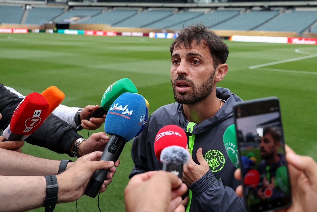 Bernardo Silva elogiou os times brasileiros no Mundial de Clubes (Foto: Franck FIFE / AFP)