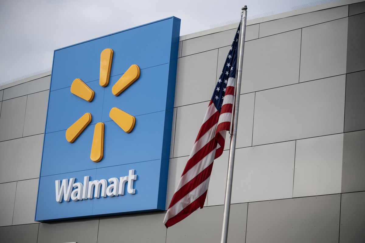 Pelo menos 11 pessoas são esfaqueadas em ataque em supermercado no Michigan Loja do Walmart em Secaucus, Nova Jersey (Foto: Victor J. Blue/Bloomberg)