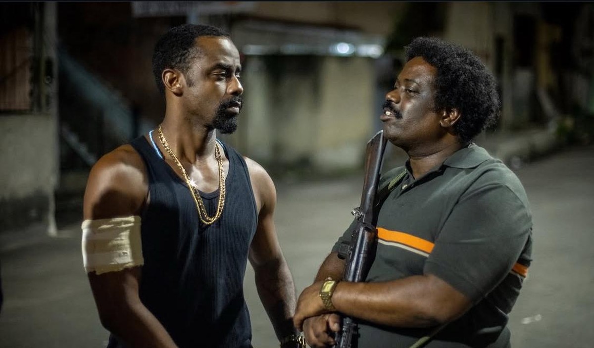 Cena da série 'Impuros', com o personagem Gilmar (Leandro Firmino) — Foto: Reprodução/Instagram