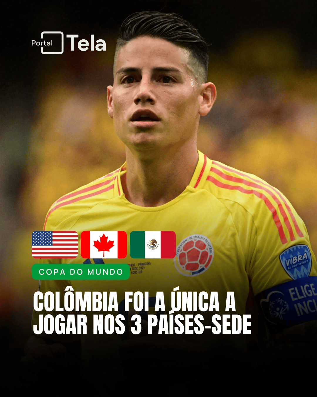 Jogador da seleção colombiana